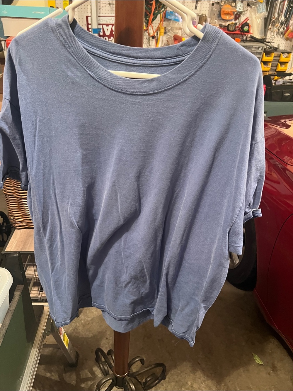 Everyday Crewneck Tee in Light Blue